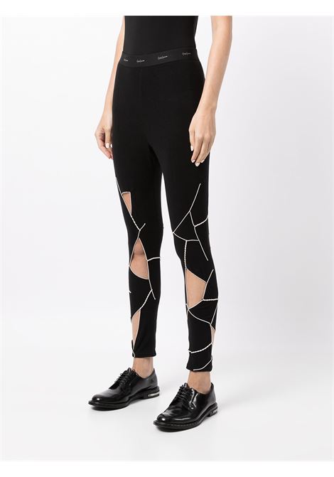 leggins con buchi YOHJI YAMAMOTO | Leggings | FX-P26-9001